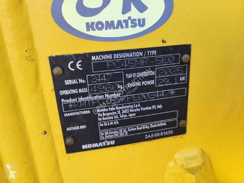 Skovl Komatsu MR-5