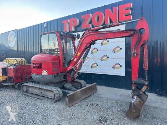 Rýpadlo Wacker Neuson ez38 cabine à 19900 € ht