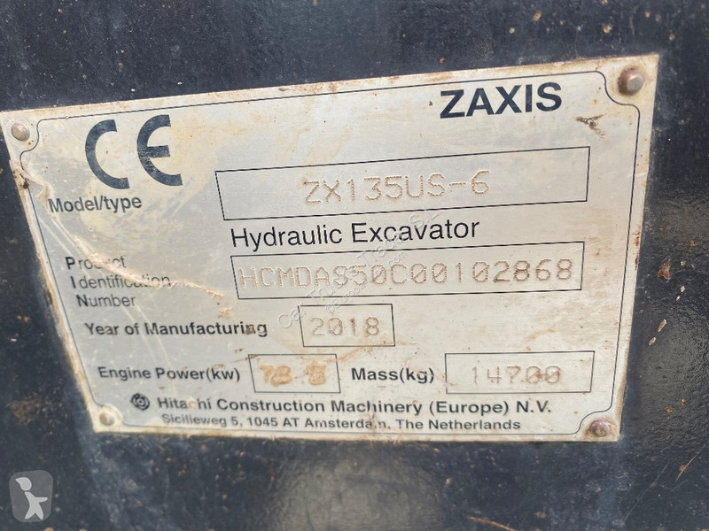 Skovl Hitachi US6