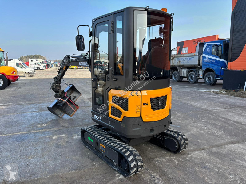 Rýpadlo  EC18 2 BUCKETS / TILT