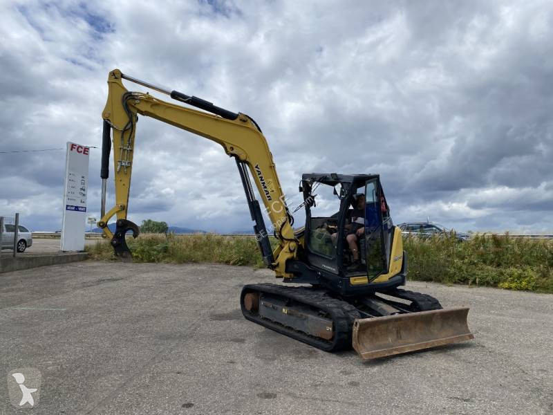 جرافة Yanmar SV 100-2A -1er Main endommagée