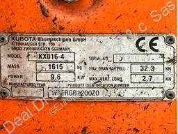 Lopatový nakládač Kubota KX016-4