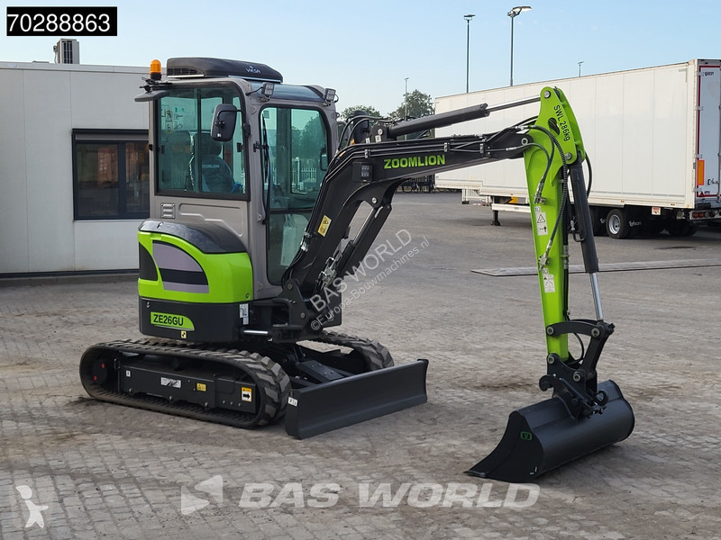 جرافة Zoomlion ZE26 GU WARRANTY – PARKING...