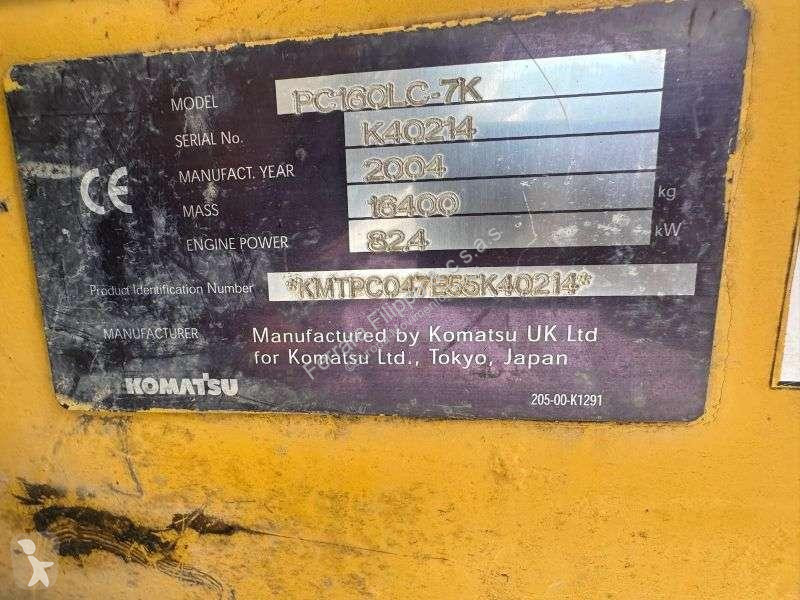 Skovl Komatsu PC160LC-7K