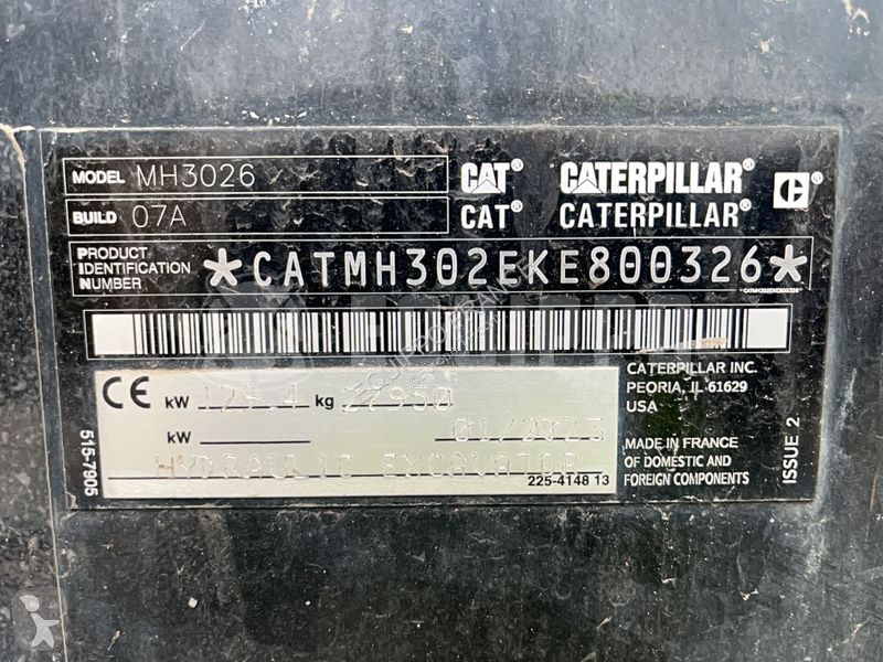 Lopatový nakládač Caterpillar MH3026