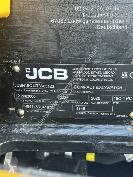 Rýpadlo JCB  N-19C-1