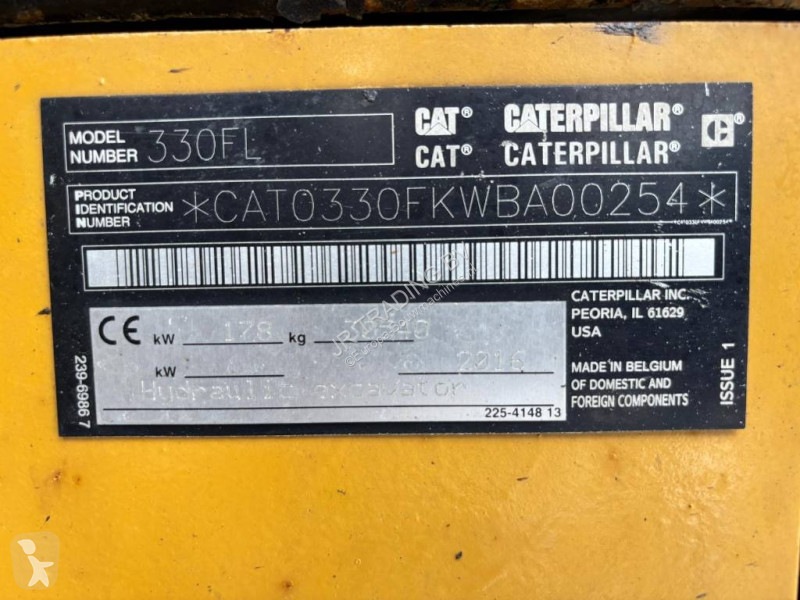 Excavadora Caterpillar 330 FL (GPS)