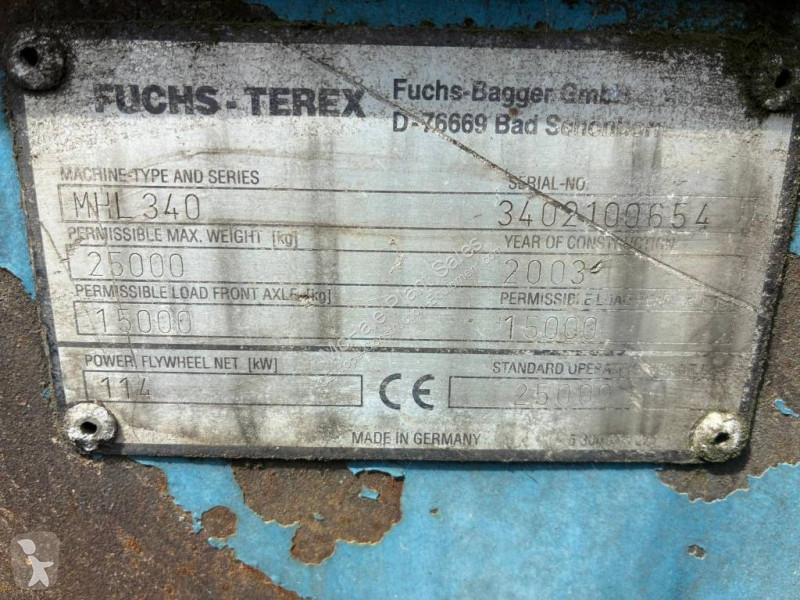 Skovl Fuchs MHL 340