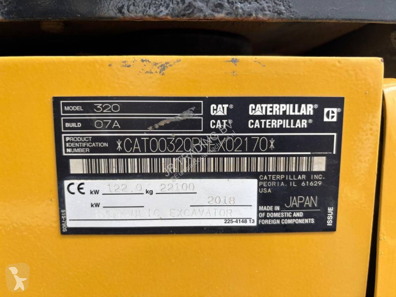 Escavatore Caterpillar 320