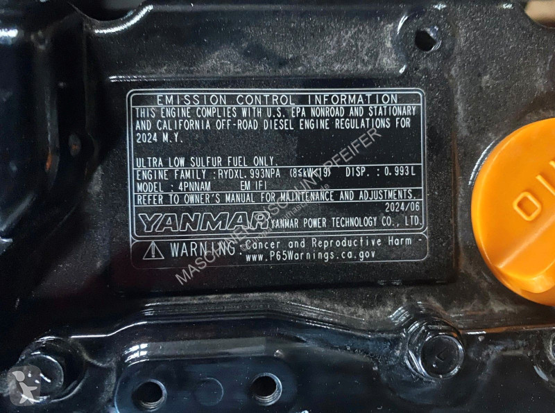 Lopatový nakládač Yanmar YANMAR MOTOR 3TNV74F *...