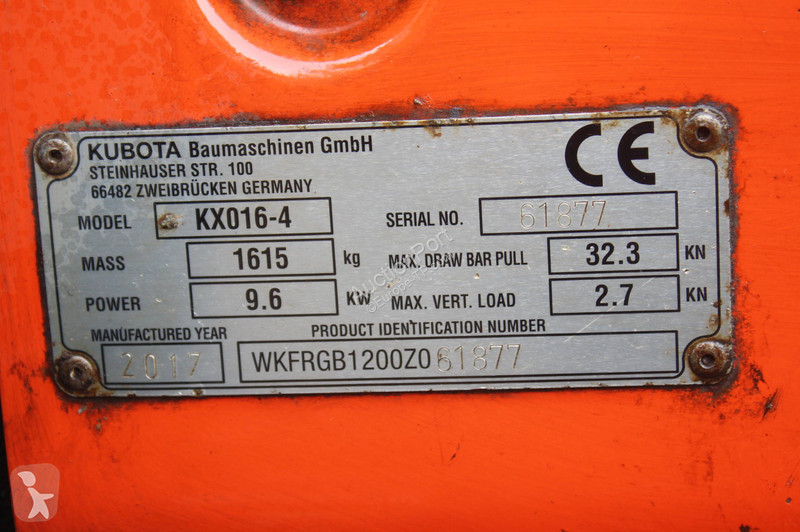 Багер Kubota