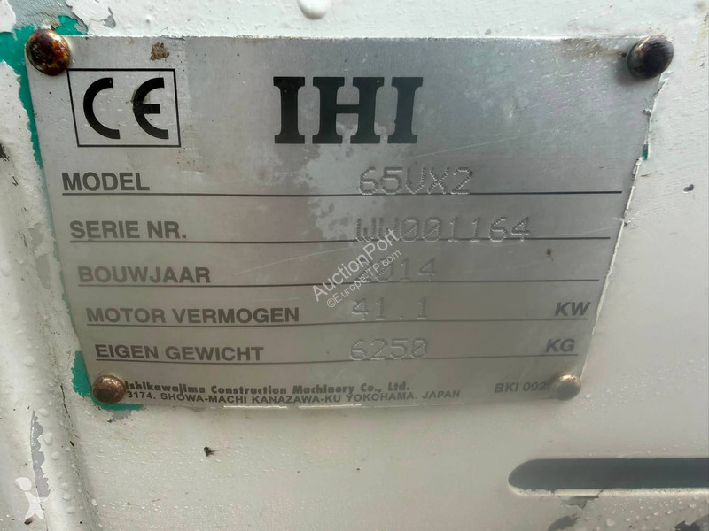 IHI 65VX2 excavator