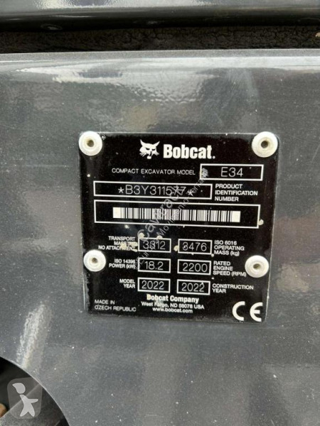 Екскаватор Bobcat E 34