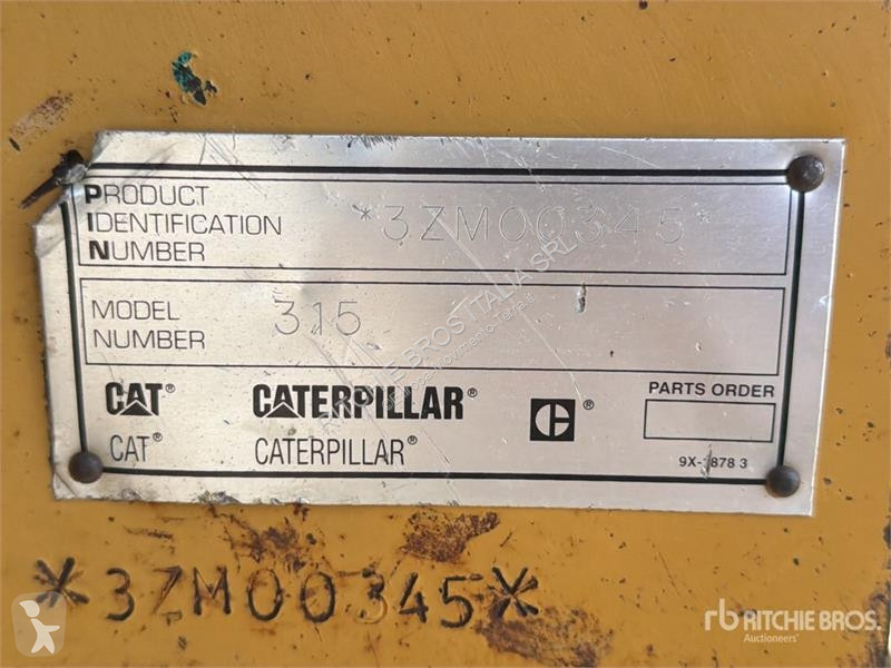 Caterpillar 315 Tracked Excavator excavator