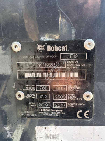 Koparka Bobcat E 19