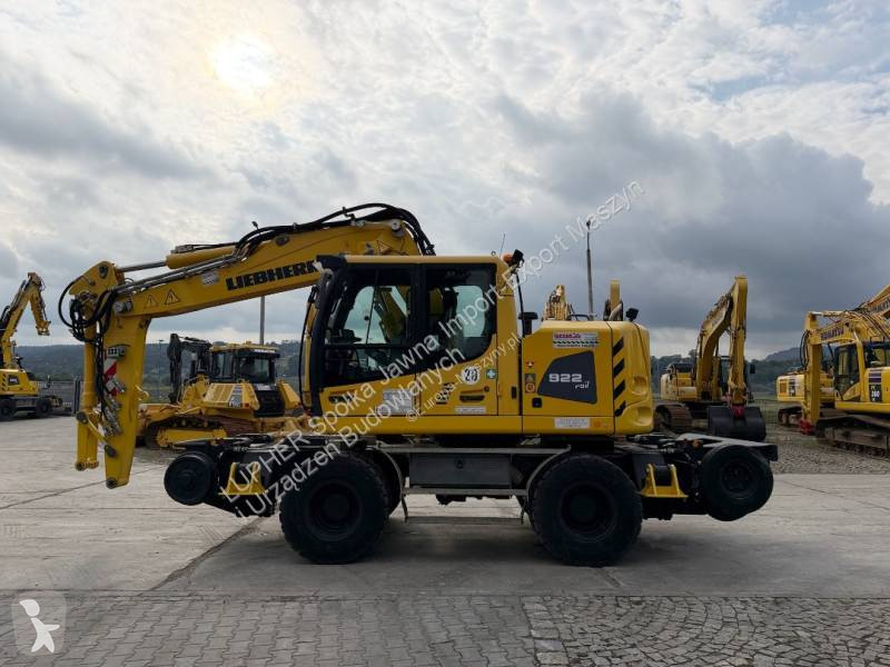 Kotrógép Liebherr A922 Rail Litronic