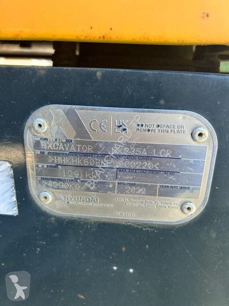 Pelle Hyundai  HX235A LCR