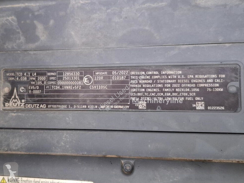 جرافة Hitachi ZX135W-7
