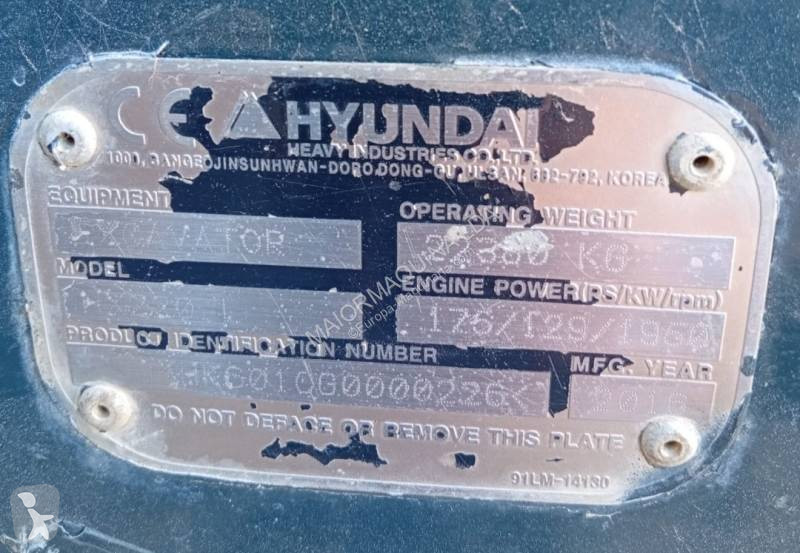 Skovel Hyundai