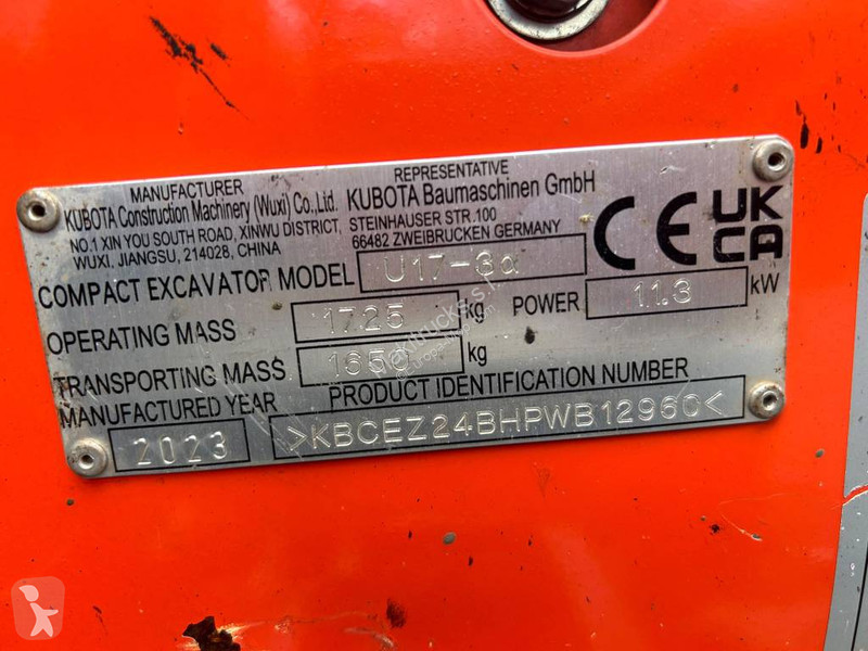 Pelle Kubota 173