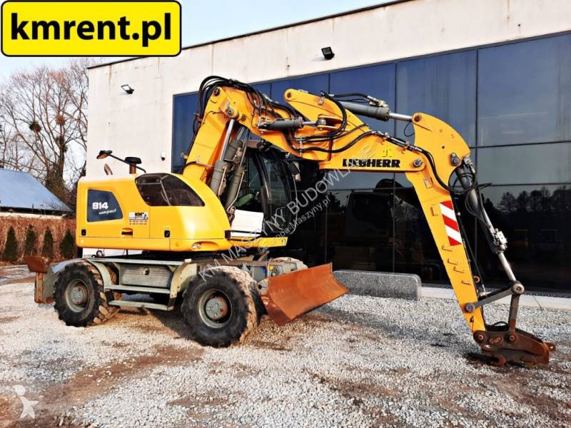 Pelle Liebherr A914 COMPACT KOPARKA KOŁOWA. 2014R