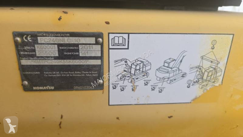 Escavadora Komatsu