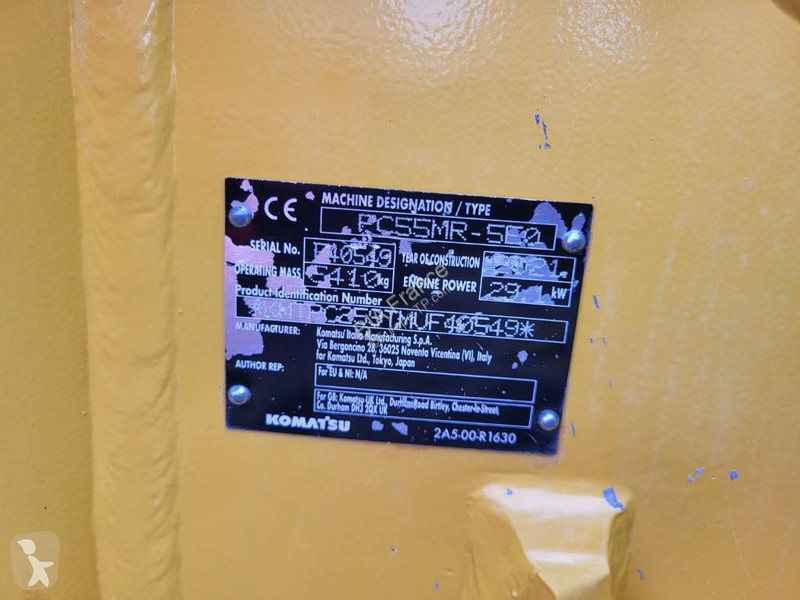 Pelle Komatsu PC55MR-5