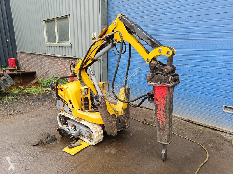 Pelle Brokk 90 husqvarna robot remote excavator...