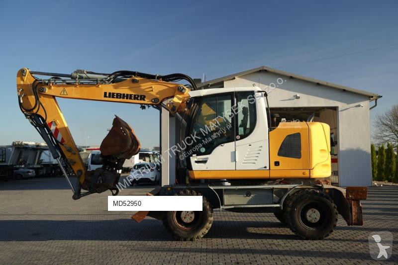 جرافة Liebherr A 914 COMPACT / KOPARKA KOŁOWA /...