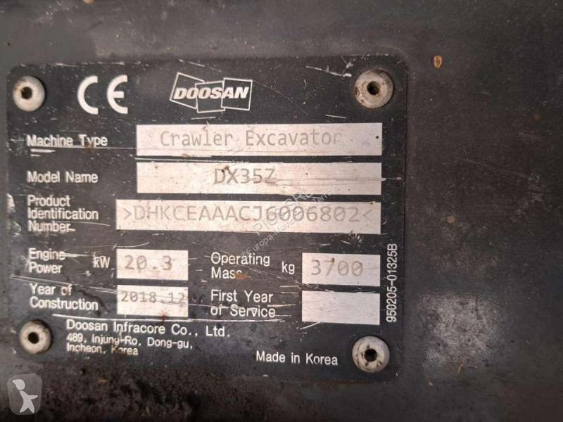 Graafmachine Doosan