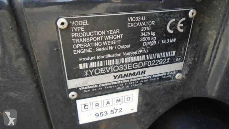 Escavatore Yanmar