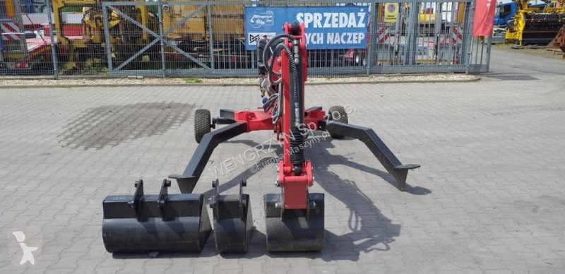 Rýpadlo  Minikoparka ciągana HZC