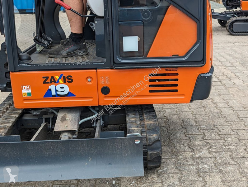 Excavator Hitachi ZX 19, Bagger, Minibagger,...