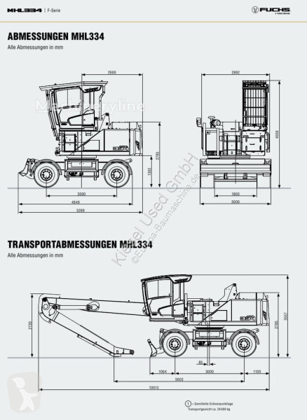 Excavator Fuchs MHL334 F