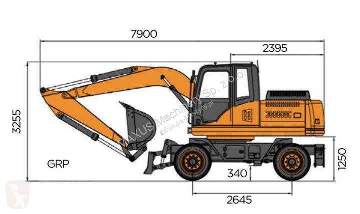 Excavadora Caterpillar MAXUS Cummins 14 TONS