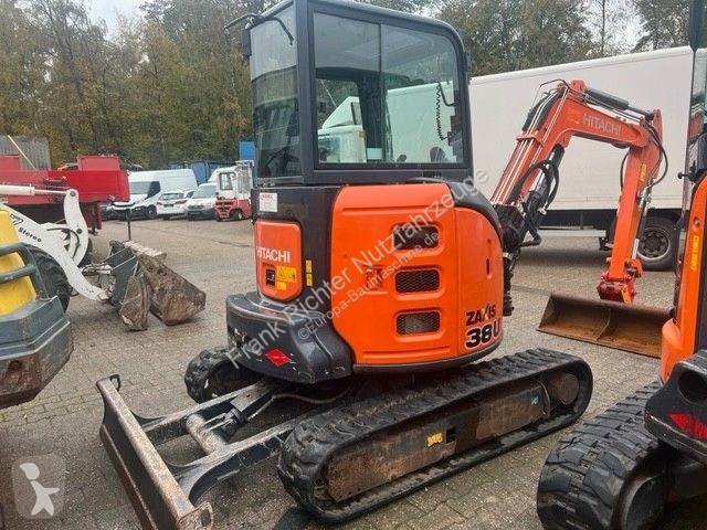 Escavatore Hitachi ZX 38 U 1Hd.org.erst 2911Std.