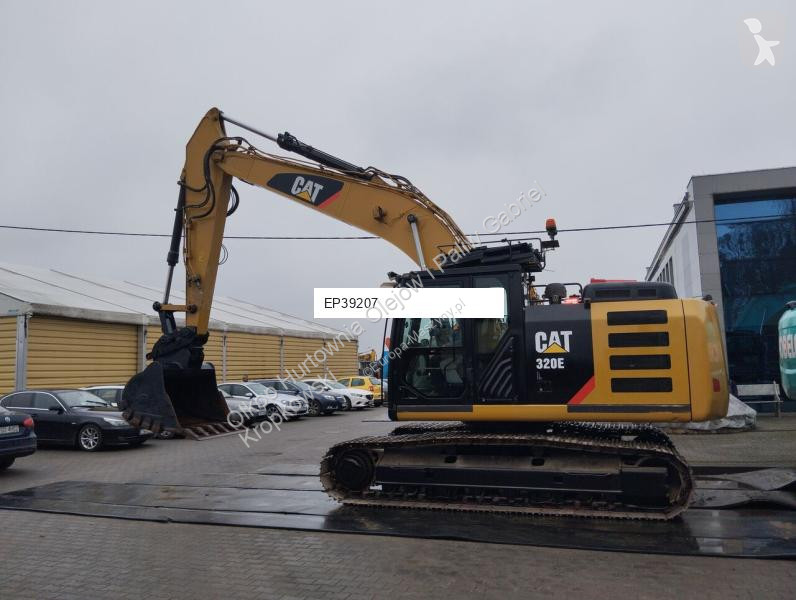 Excavator Caterpillar Z SYSTEMEM 3D LEICA