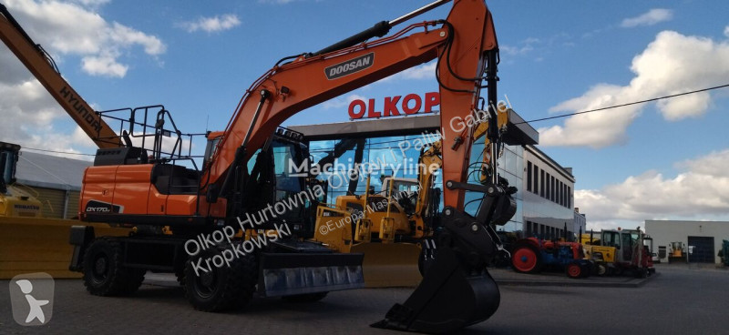 Escavatore Doosan DX170W-5  ZNAK CE  RATY -...