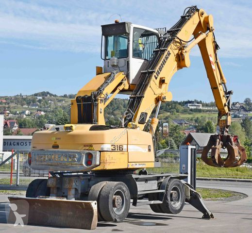 Excavator Liebherr PELLE * Umschlagbagger *...