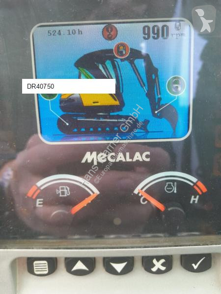 Escavadora Mecalac
