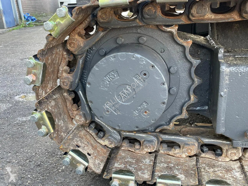 Graafmachine Volvo EC55 Track Excavator Working...