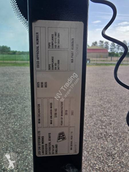 Graafmachine JCB 8026 CTS