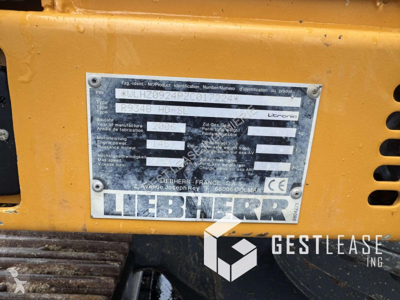 Escavatore Liebherr L