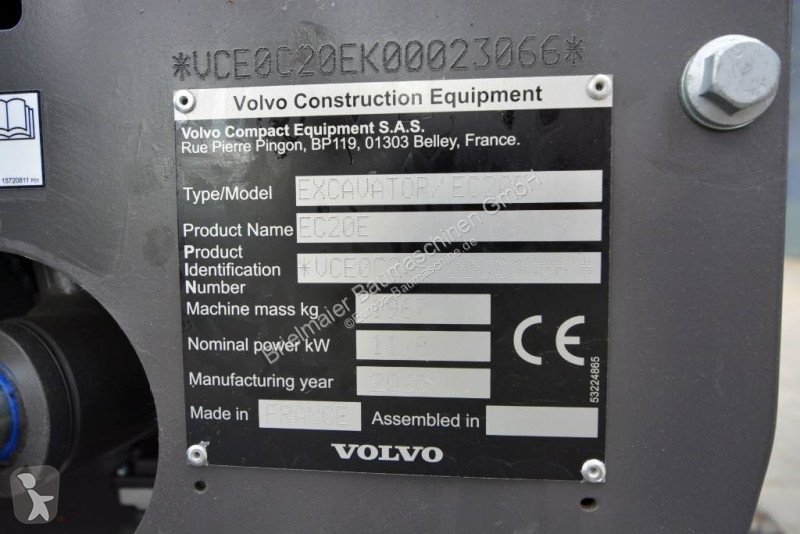 Escavadora Volvo EC 20 E