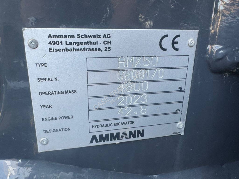 Escavadora Ammann AMX 50