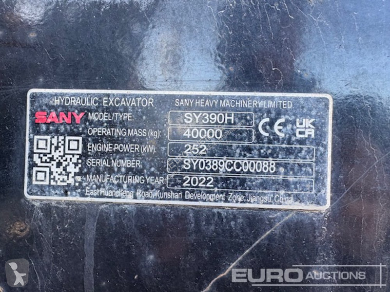 Excavator  SY390H