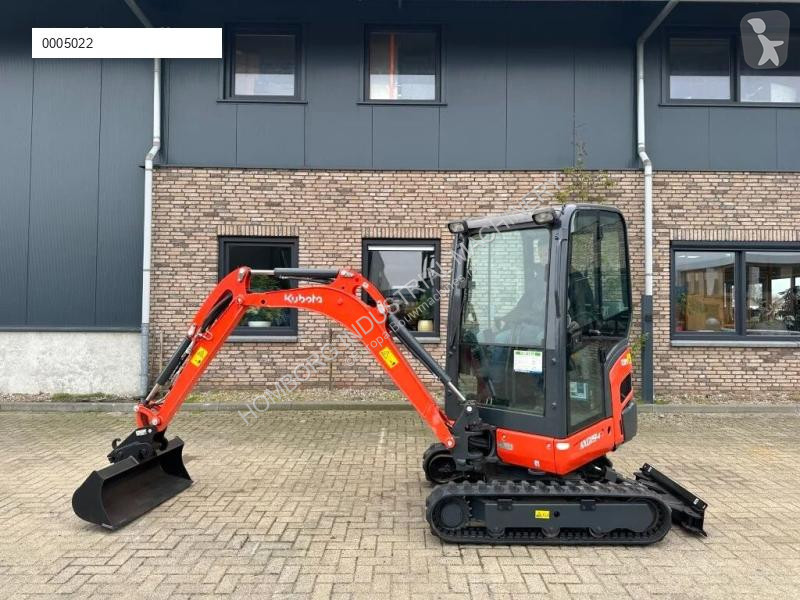 Escavadora Kubota KX019-4 Mini Graver Rups...