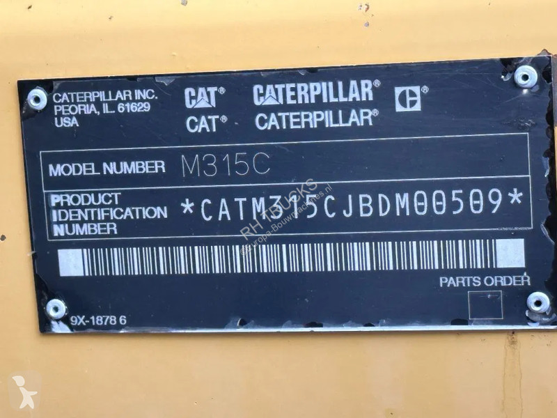 Excavator Caterpillar C WITH ROTOTILT, CE