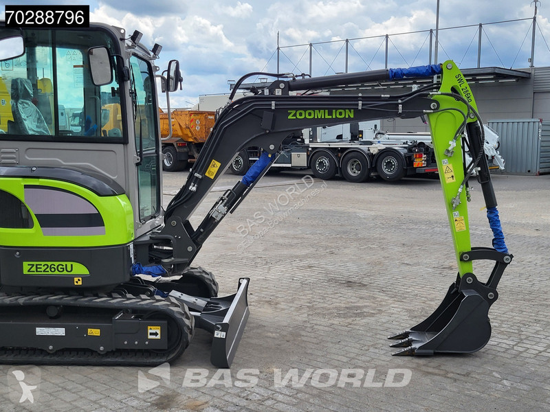 Escavadora Zoomlion ZE26 GU CE CERTIFIED