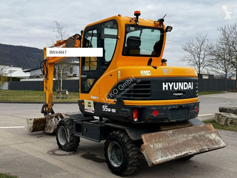 جرافة Hyundai Robex 55W-9A